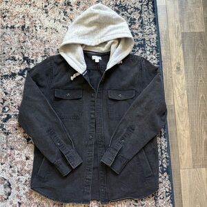 Sun + Stone Black Denim Jacket